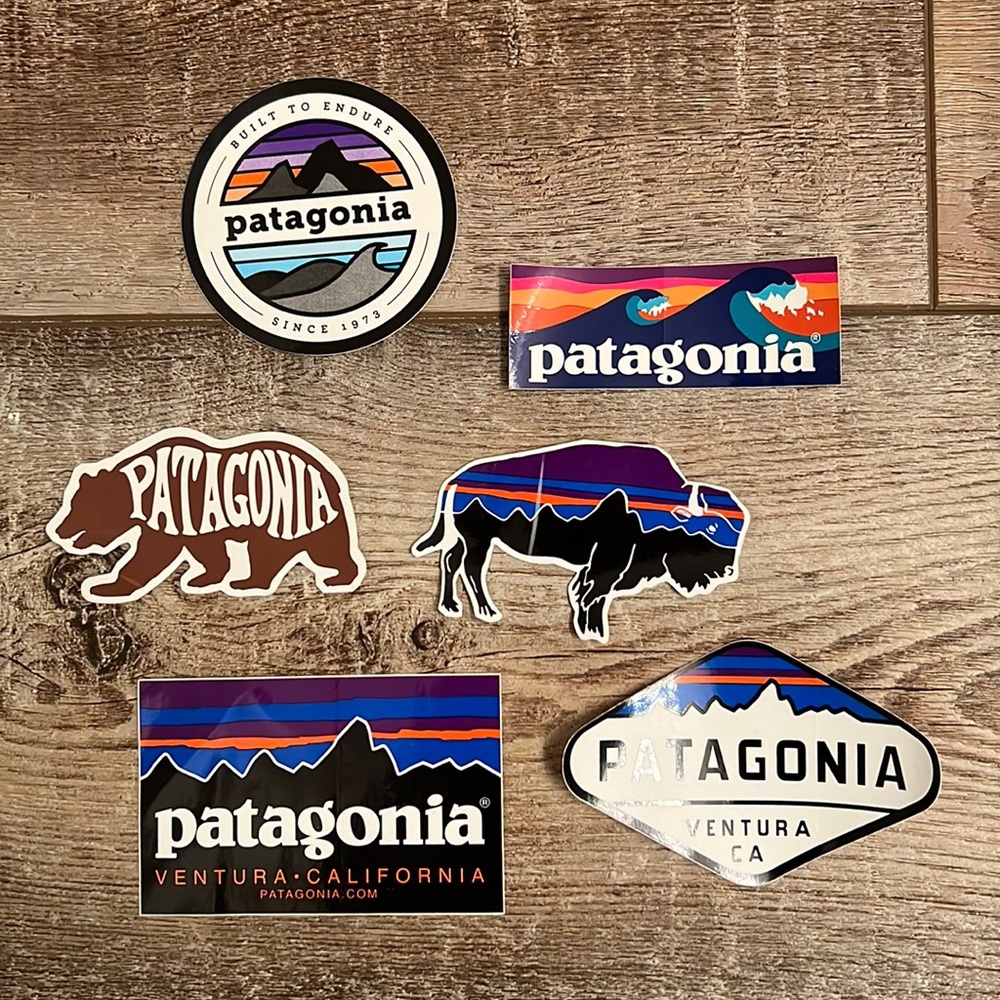 Patagonia Stickers *Lot of 6*